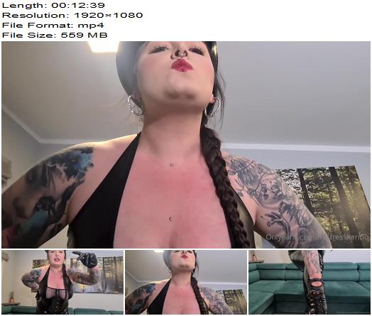 Mistress Karino  I will steal you and you will be my victim preview