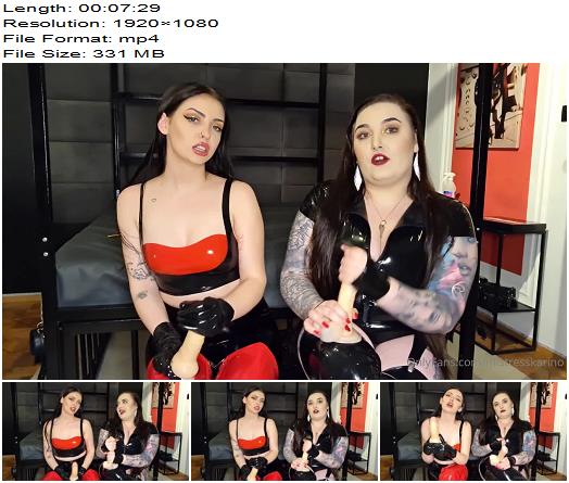 Mistress Karino  Red and Green light JOI game for pathetic worm like you preview