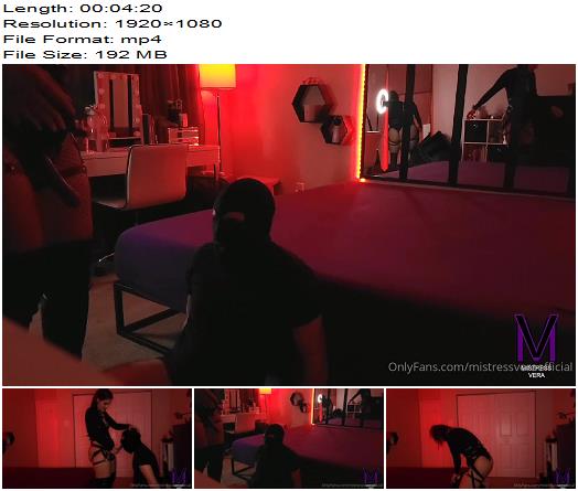 Mistress Vera  Teaching my slave the importance of deepthroating preview