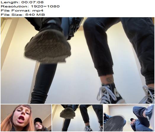 Petite Princess FemDom  Mistress Kira and Mistress Sofi  Double POV Spitting And Dirty Sneaker Soles Worship preview