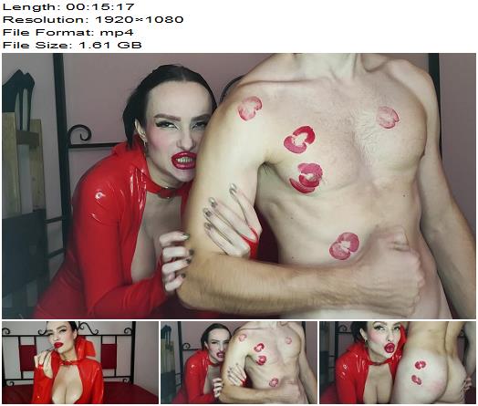 Princess18 Clip Store  Devilish Lady leaves lots of kiss marks on the male and laughs at his quot suffering quo preview