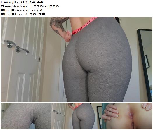 Tattooed Temptress  Yoga Pants and Ass Worship preview