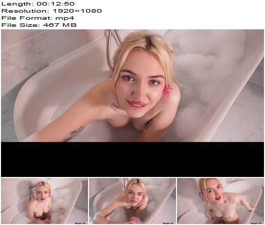 WankItNow  Kitty Marie  Bubble Bath Tease preview