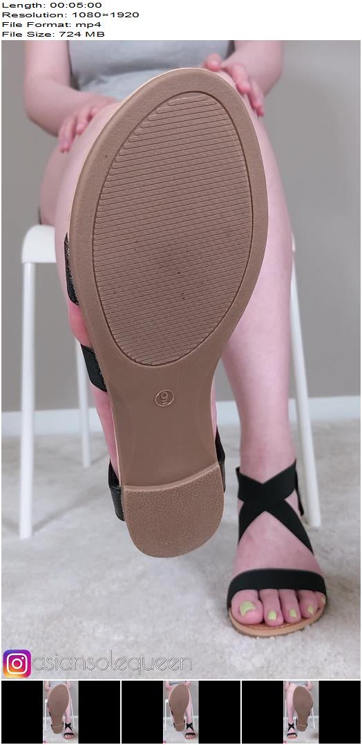 asiansolequeen  Foot slave sandal worship preview