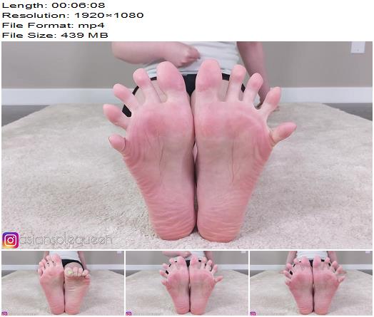 asiansolequeen Stepbro little piggy foot sniffing JOI preview