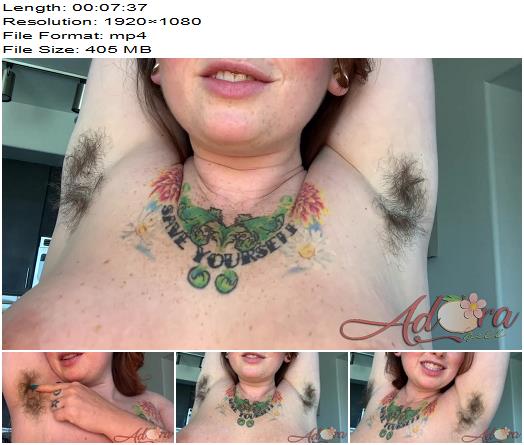 Adora bell  Jerk Off to my Hairy Armpits preview