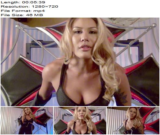 Asian Cruelty  YOUR MY SLAVE NOWYOU WILL OBEY  Goddess Mena preview
