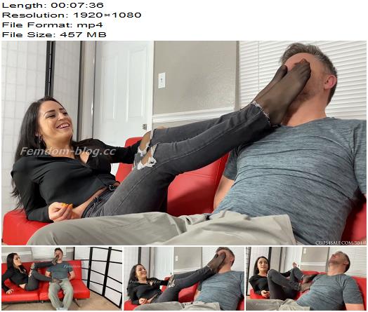 Bratty Babes Own You  Mistress Cleo  Cat Burgler Cleo Series  Cleo Makes Victim Cum In Pants preview