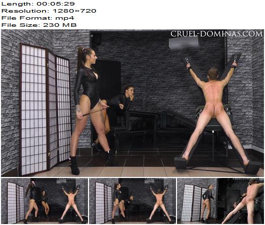 Cruel Amazons  Cleo And Amanda Whip Him Harsh preview