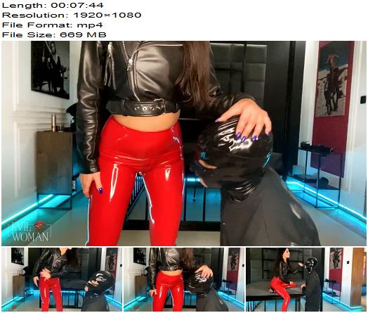 FCHDommes  Evil Woman  Latex Ass Worship And Face Slapping For This Loser preview