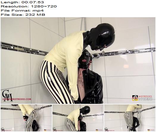 German Mistresses  Fetisch Narzisse And Her Rubber Boy preview