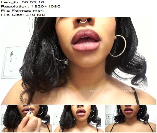 Goddess Aquaria 12 Days of Aquaria Lip Worship preview