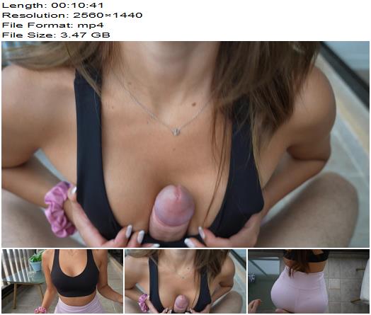 Goddess Kate Carl  Assjob with CUM on Leggings  PURE PLEASURE preview