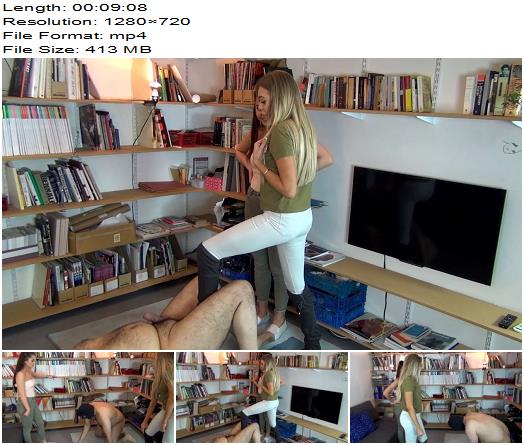 HardBallbusting Caged Loser Gets His Balls Crushed By Rollie preview