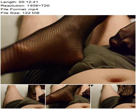 Mistress Redix  Footjob  Ballbusting in Pantyhose preview