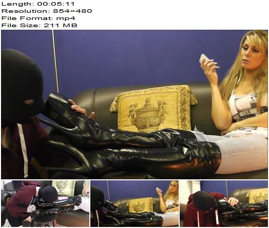 UK Mistress Elise  Disowned Boot Licker preview