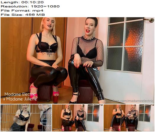 Madame Elactric  Pet in Cage Pet Play Fantasy POV with Madame Juliette preview